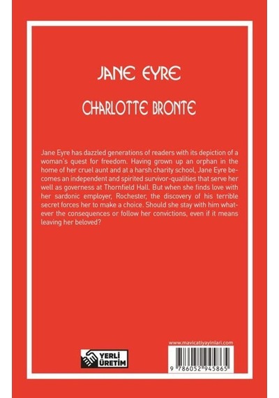Jane Eyre - Charlotte Bronte (Stage-4) Maviçatı Yayınları