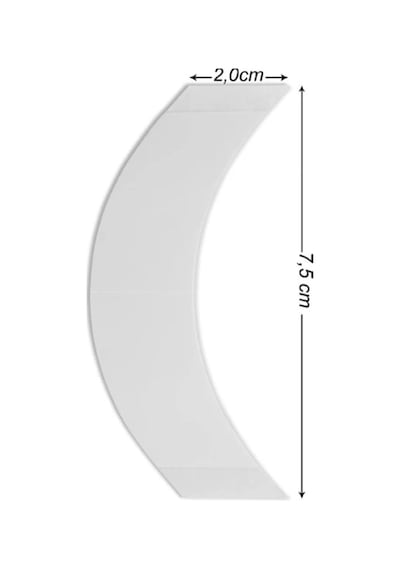 Truetape Supertape Protez Saç Bandı Oval "Cc" (2Cm-7.5Cm)