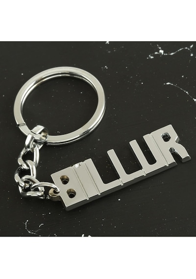Billur - 548 - - Nazblsmm - İsimli Anahtarlık Çok Renkli