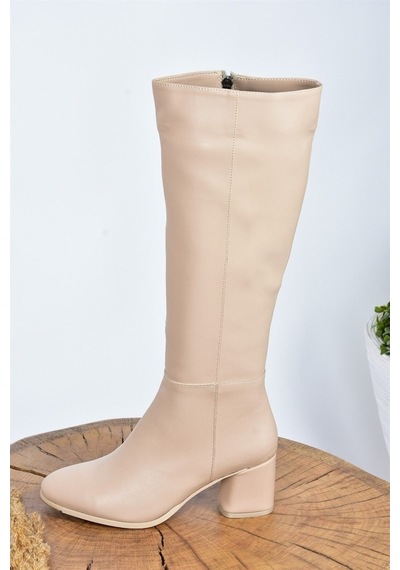 Fox Shoes Ten Suni Deri Kadın Çizme J848300109