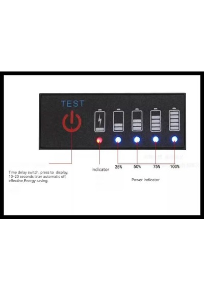 6s Lityum Pil Akü Seviye Kapasite Göstergesi 72v Ternary Lithium