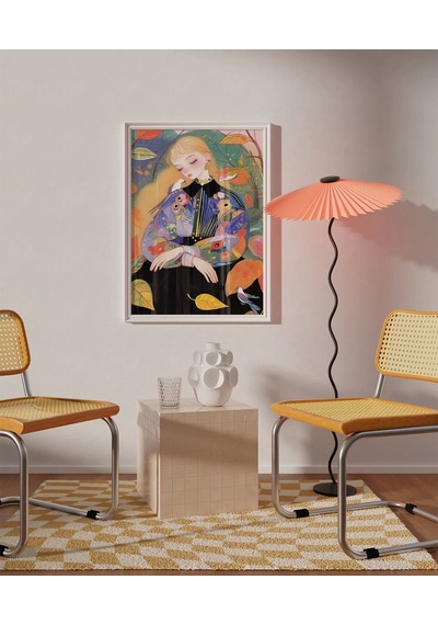 Çerçevesiz Poster Doğanın Zarif Tonları