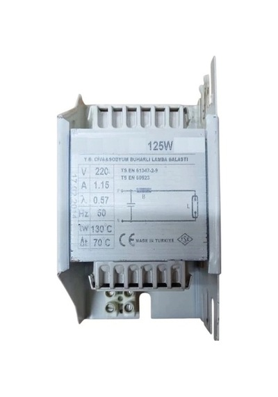 125w  Buharlı Ampul Balastı