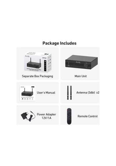 Arylic Bp50 Bluetooth Preamfi