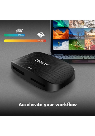 Lexar Profesyonel Cfexpress Tip B/sd Usb 3.2 Gen 2 Okuyucu, 10 Gb