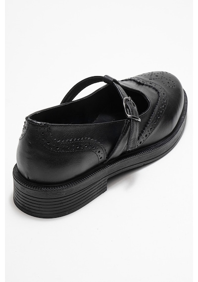 Luvishoes Luvi Shoes Janney Siyah Cilt Hakiki Deri Bantlı Kadın Loafer Ayakkabı SİYAH CİLT Luvishoes Luvi Shoes Janney Siyah Cilt Hakiki Deri Bantlı Kadın Loafer Ayakkabı SİYAH CİLT
