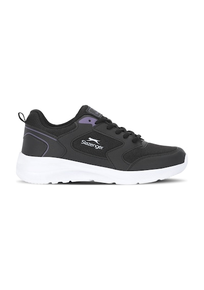 Slazenger Sırıus I Kadın Siyah / Mor Koşu & Yürüyüş Spor Ayakkabısı Siyah / Mor