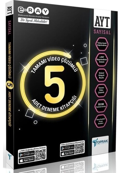 Toprak Yayıncılık Ayt Sayısal 5 Li Paket Deneme