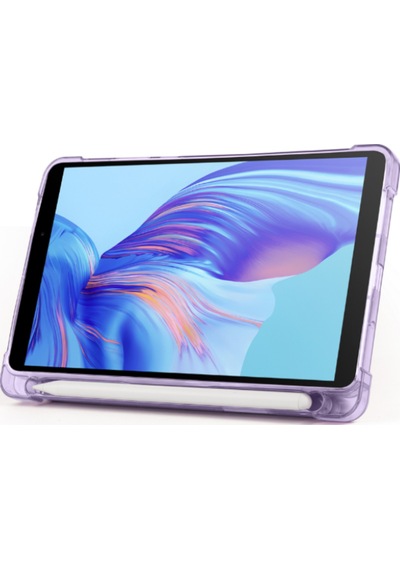 Fuchsia Honor Pad X7 8.7 İnç İle Uyumlu Kalem Bölmeli Uyku Modlu Standlı Trifolding Tablet Kılıfı Kılıf