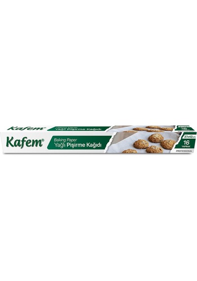 Kafem Yağlı Pişirme Kağıdı 37x42 Cm 16 Yaprak