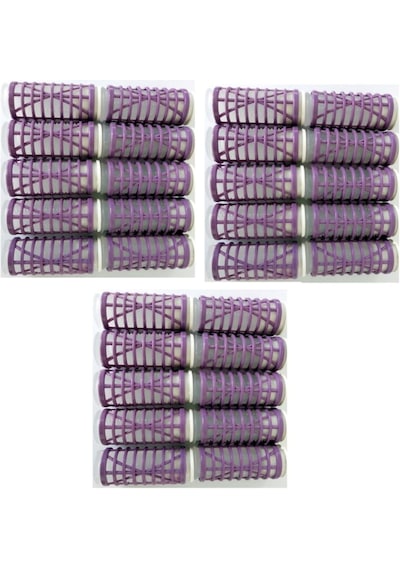 Fumo Kaynatmalı Isıtmalı Bigudi Mor 10lu X 3 Paket