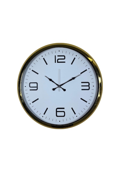 Gold Modern Tasarım 52 Cm Metal Duvar Saati Diğer