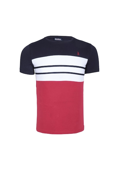 T8593 Dewberry Erkek T-shırt-açık Lacivert Açık Lacivert
