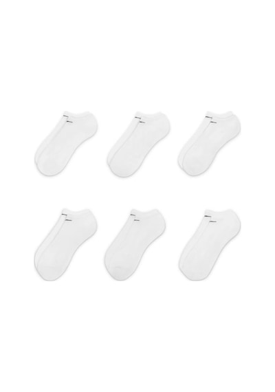 Nike Sx7675-100 Everyday Cushioned 6'lı Beyaz Çorap