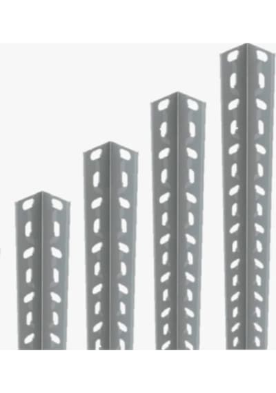 18 Adet 250 Cm Galvaniz Çelik Raf Profil - 1,50 Mm