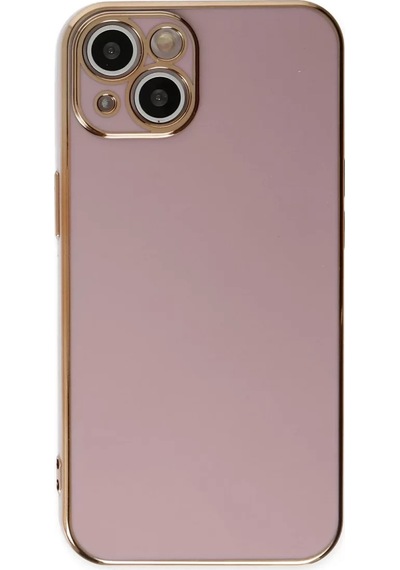 Newface Apple İphone 14 Kılıf Volet Silikon - Mor