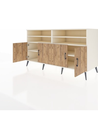 Kronos Konsol 6 Raflı 4 Kapaklı 176x59x99 Aytaşı-çam Aytaşı-çam Kronos Konsol 6 Raflı 4 Kapaklı 176x59x99 Aytaşı-çam Aytaşı-çam