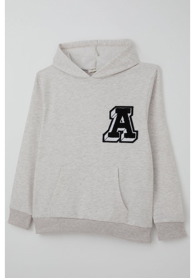 Breeze Erkek Çocuk Sweatshirt A Harfi Yazı Nakış Armalı 9-14 Yaş, Bej Melanj Bej Melanj Breeze Erkek Çocuk Sweatshirt A Harfi Yazı Nakış Armalı 9-14 Yaş, Bej Melanj Bej Melanj