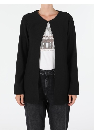 Colin's Regular Fit Siyah Kadın Ceket CL1055762_Q1.V2_BLK