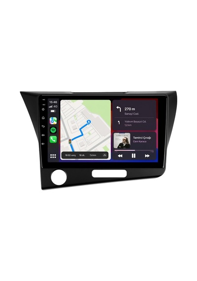 Honda Cr-z Android Multimedya 2011-2013 Carplay Android Auto Navigasyon Kameralı 4gb Ram 32gb 9"