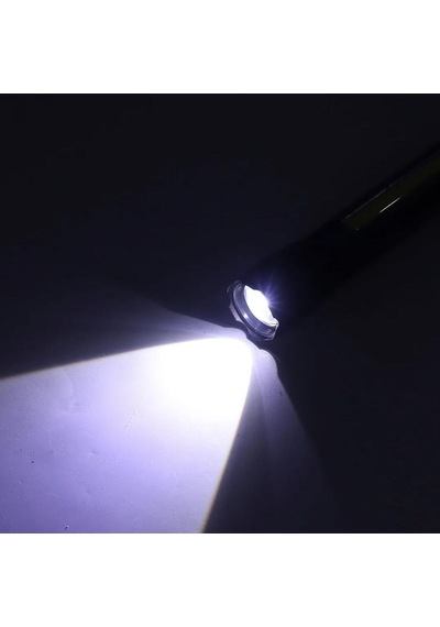 Ayt Powermaster Pm-16754 Şarj Edilebilir 4 Mod Zoomlu Cob Led El Feneri Kamp Lambası Aydınlatma Işıldak