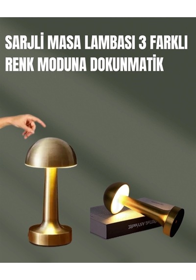 Hubrendy Kargo %100 Kademeli Ayarlanabilir Işık Usb Şarjlı Masa Lambası 521774