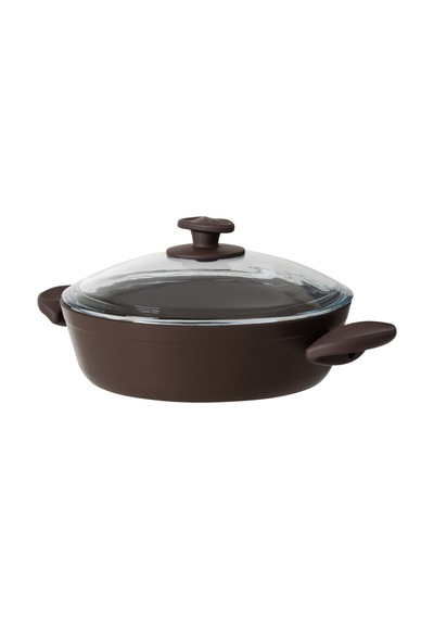 Mudo Home Pro Brownstone Basık Tencere 24 Cm 696123