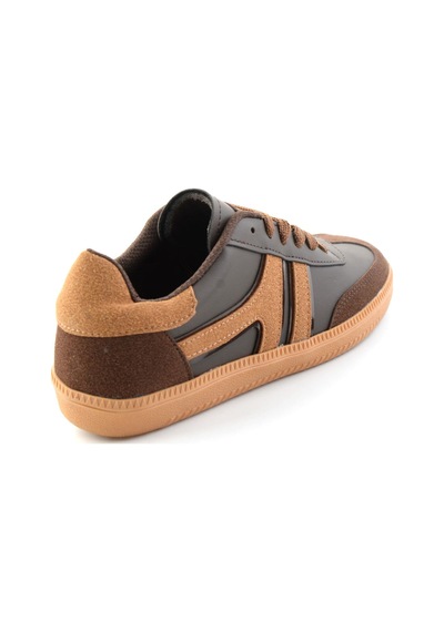Bambi Kahve Süet Kadın Sneaker K01833025072