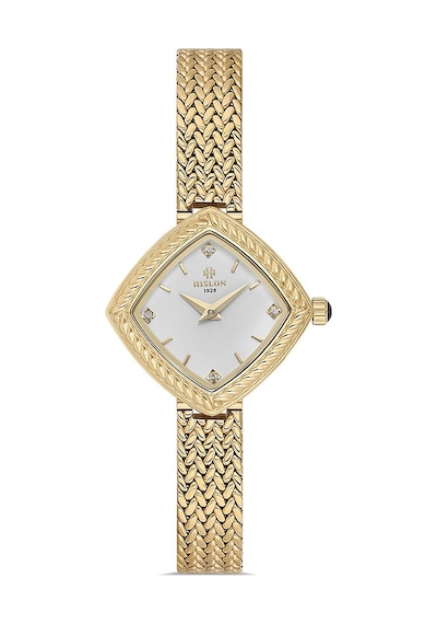 Hislon Ql193g-02sg Kadın Kol Saati Sarı