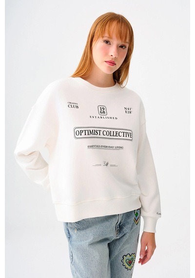 Loft Kadın Sweatshirt Mor