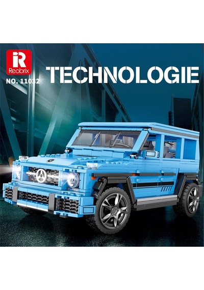 Reobrix Technic 11032 Mercedes Benz Amg G65 Suv Araba Yaratıcı Yapı Blok Seti Building Blocks G Class "the Beast" - 1204 Parça