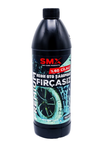 Premium % 60 Cilalı Neon Oto Yıkama Şampuanı 750 Ml