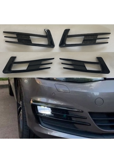 Vw Golf 7 Sis Farı Çerçevesi Piano Black 2012 2016 Normal Tampon