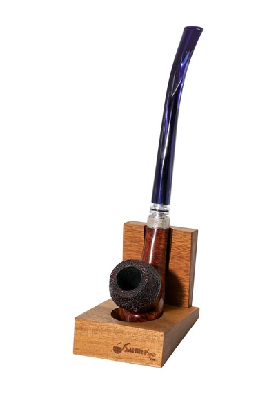Şahin Churchwarden 9mm. Filtreli Akrilik Saplı Pipo 245008