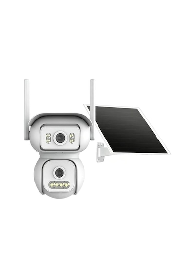 Joysee Sw2 6mp 2x2.8mm Aov Solar Wifi İki Kamera 4ır+4led Ptz