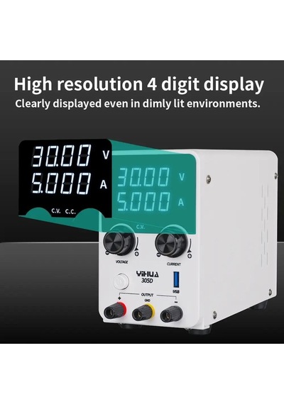 Wellhise Yihua 305d Dc 30volt 5amper Güç Kaynağı