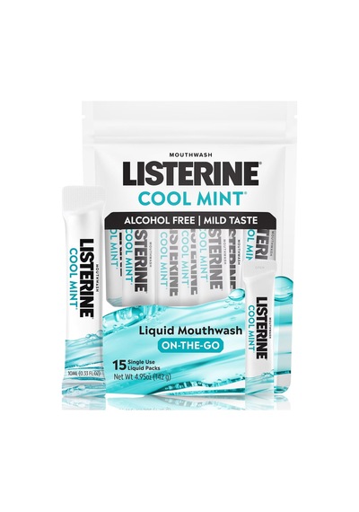 Listerine Cool Mint Alkolsüz Ağız Çalkalama Suyu Tek Kullanımlık 15 Adet