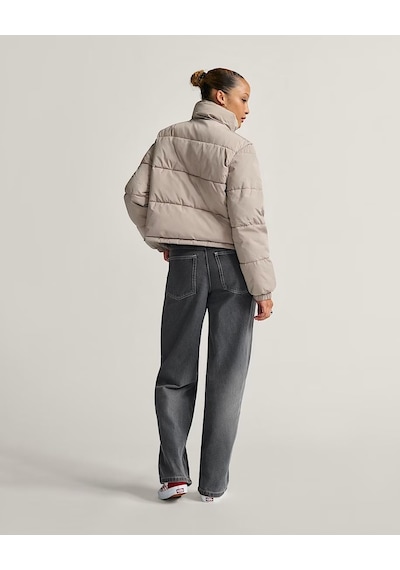 Vans Mte Aubrey Primaloft Puffer Kadın Yavruağzı Mont - Vn000hjv Yavruğzı