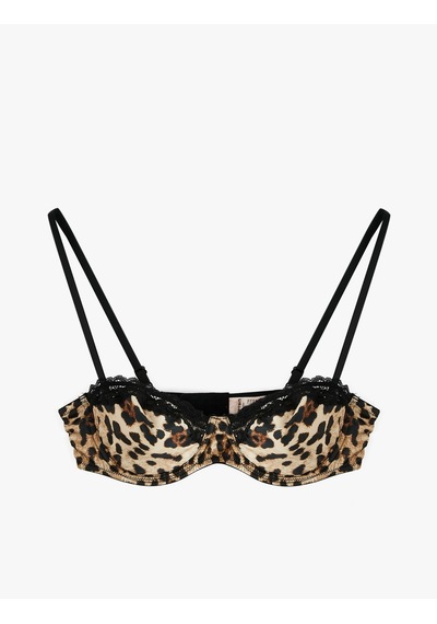 Koton Dantel Detaylı Balenli Leopar Desenli Sütyen Leopar Desenli 6wlk10040mk Leopar Desenli Koton Dantel Detaylı Balenli Leopar Desenli Sütyen Leopar Desenli 6wlk10040mk Leopar Desenli