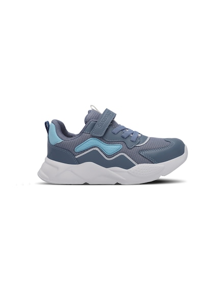 Slazenger PESO I Çocuk Cırt Cırtlı Mavi Sneaker