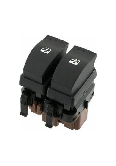 Cam Açma Anahtarı Ön Sol Renault Megane 2 10 Fiş Kahverengi 8200315040 Neiman