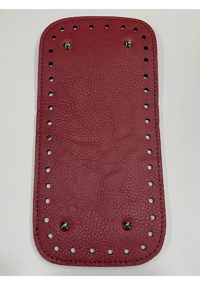 Karantuhafiye Çanta Tabanı / Büyük Boy / 12x25 Cm Bordo Bordo