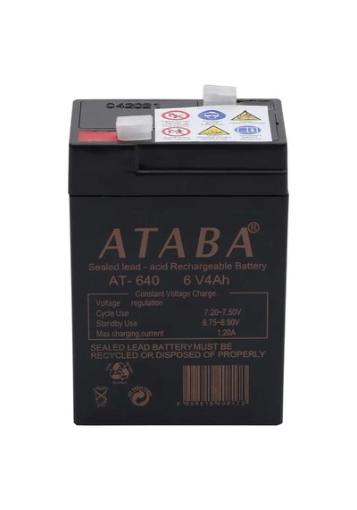Magicool Ataba At-640 6v 4ah Işıldak Aküsü