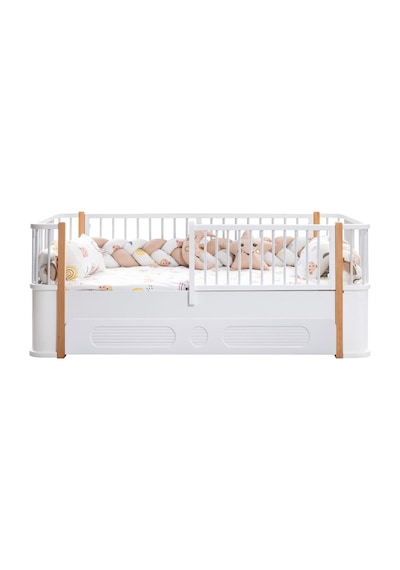 Yavrulu Karyola, Antalya Montessori Yavrulu Yatak - Ceviz + 1 Adet Comfort Yatak Yavrulu Karyola, Antalya Montessori Yavrulu Yatak - Ceviz + 1 Adet Comfort Yatak