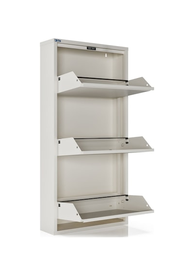 Ceha  3'lü Metal Ayakkabılık - Beyaz K.AYK-3 /AB9010 Beyaz