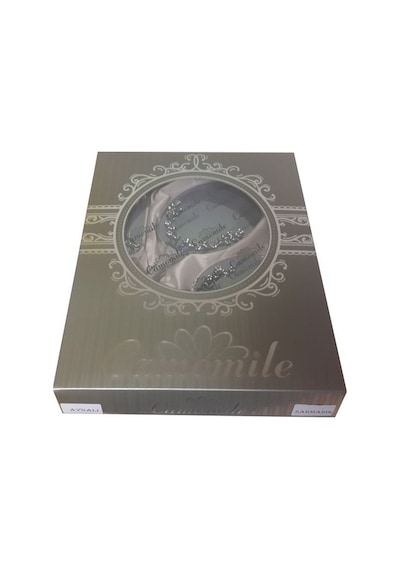 Ceyyiz Saraylı Silver Sarmaşık Ayna Fırça Tuvalet Tkm 101