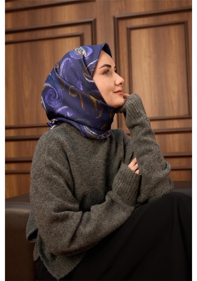 Silk Home Twill İpek Eşarp 11490-22 Morcivert
