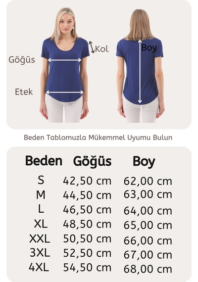 Extra Yumuşak Viscon Tişört-lacivert-lacivert Lacivert