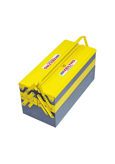 İzeltaş 8420005028 Takım Çantası Beş Gözlü, Sarı/gri, 28 Parça Set