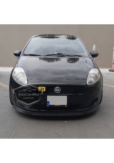 Fiat Punto 2006-2018 Uyumlu Üniversal Astra H Lip Esnek Ön Lip 2 Parça Tampon Altı Dil Karlık Ön Ek 00 Şüscaroto Aksesuar